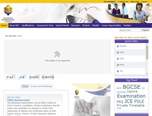 Tablet Screenshot of bec.co.bw