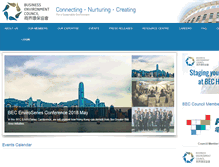 Tablet Screenshot of bec.org.hk