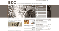 Desktop Screenshot of bec.as